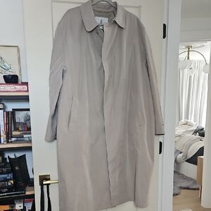 London Fog Light Taupe Men's Trench Coat